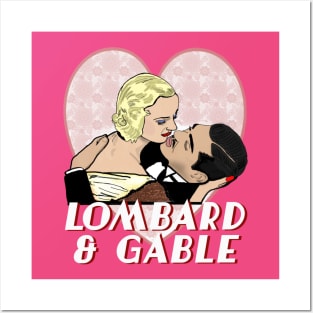 Lombard and Gable Posters and Art